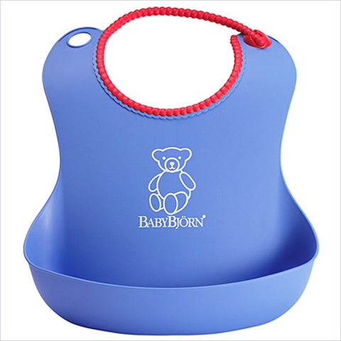 BABYBJORN Soft Baby Bib in Blue