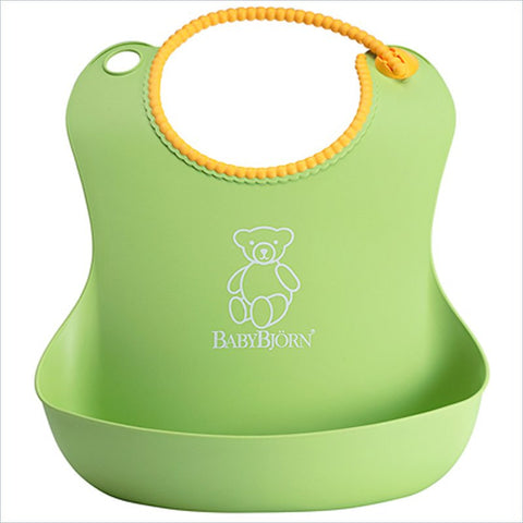 BABYBJORN Soft Baby Bib in Green