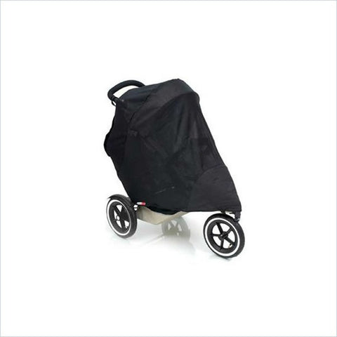 Phil & Teds Classic Mesh Double Cover in Black