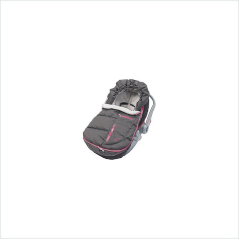 JJ Cole Arctic Infant BundleMe in Charcoal and Sassy