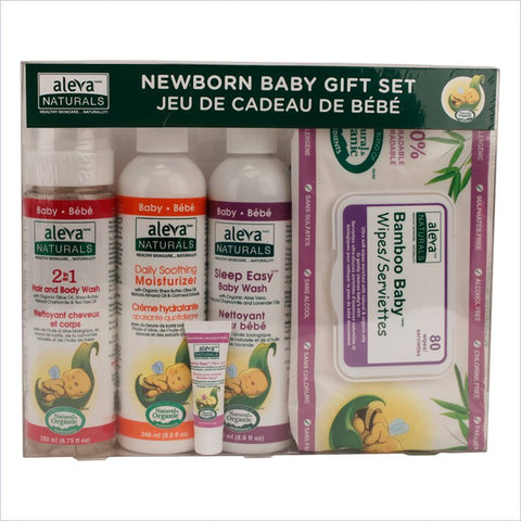 Aleva Naturals Newborn Gift Set