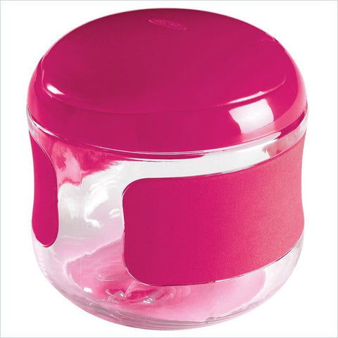 OXO Tot Flip-Top Baby Snack Cup in Pink
