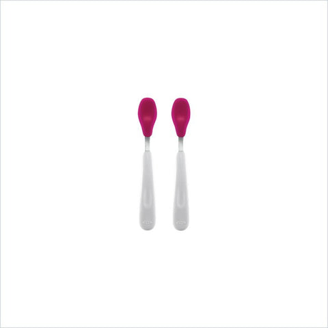 OXO Tot Baby Feeding Spoon Set in Pink