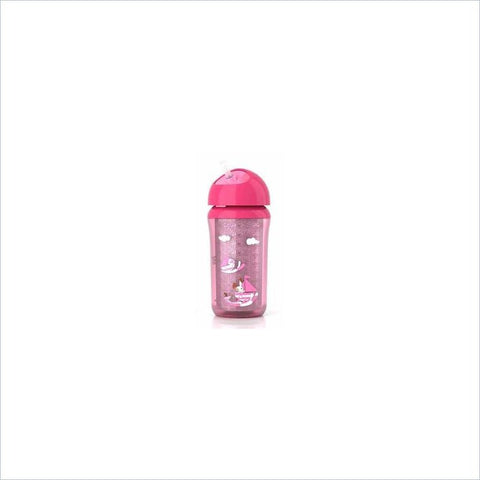 Avent Insulated 9oz Toddler Straw Cup in Pink