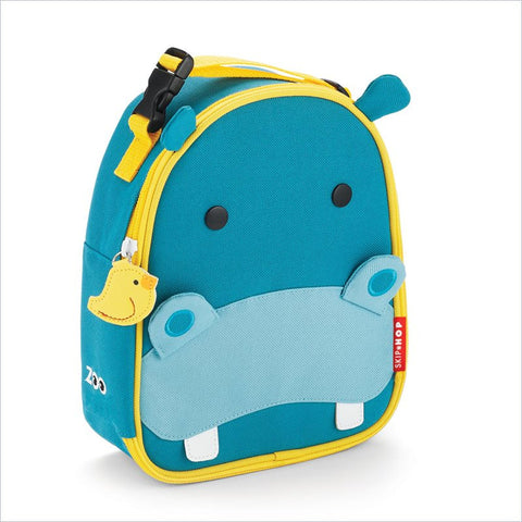 Skip Hop Zoo Lunchies Insulated Lunch Bag in Hippo