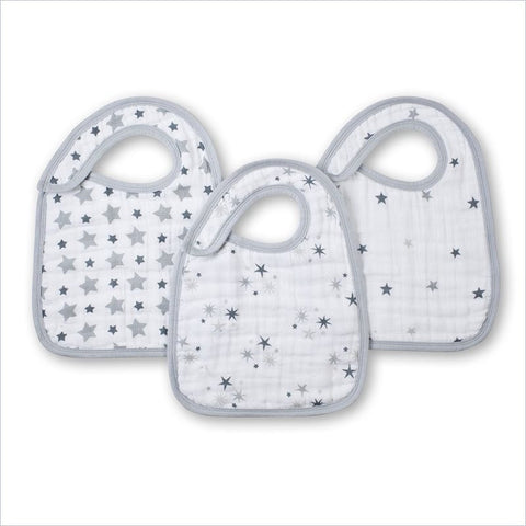 Aden + Anais Nibble Snap Bibs 3-pack in Twinkle