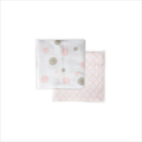 JJ Cole Muslin Blanket Set in Primrose