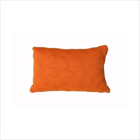 Nook Pebble Pillow in Poppy