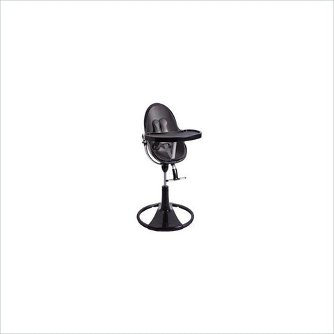 Bloom Fresco Chrome SM+LG Seat Pad with Harness in Midnight Black