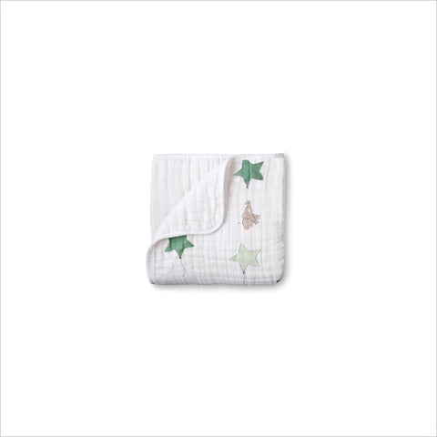 Aden and Anais Dream Blanket in Up Up and Away - Elephant