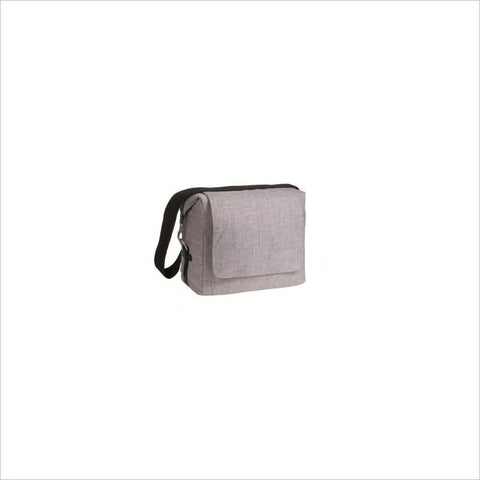 Lassig Green Label Small Messenger Diaper Bag in Black Melange
