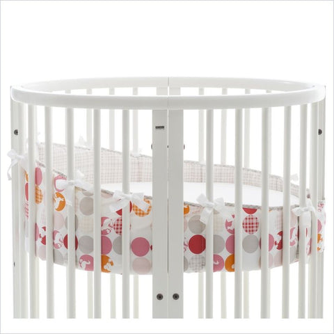 Stokke Sleepi Mini Bumper in Silhouette Pink
