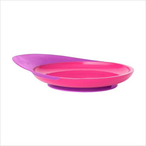 Boon Catch Bowl with Spill Catcher in Pink/Purple