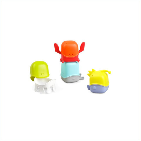 Boon Creatures Bath Toy Cup Set in Multicolor