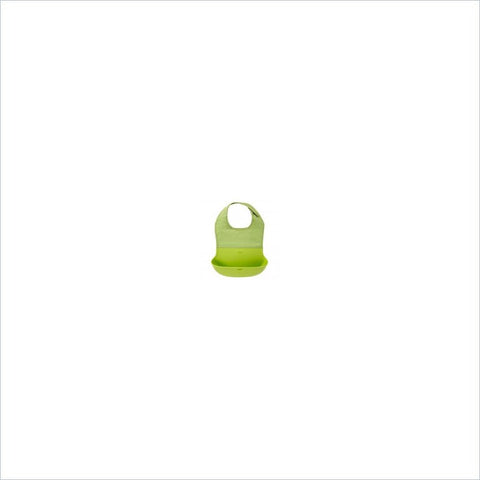 OXO TOT Silicone Roll-Up Bib in Green