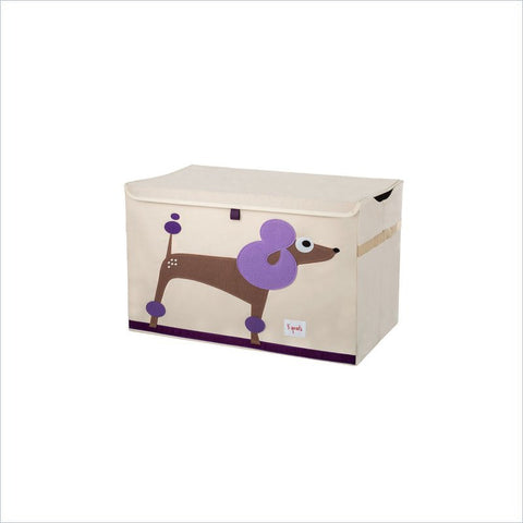 3 Sprouts Poodle Toy Chest in Purple