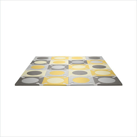 Skip Hop Playspot Foam Floor Tiles in in Gold and Grey