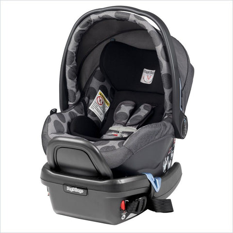 Peg Perego Primo Viaggio 435 Infant Car Seat With Luas Base SIP in Pois Grey