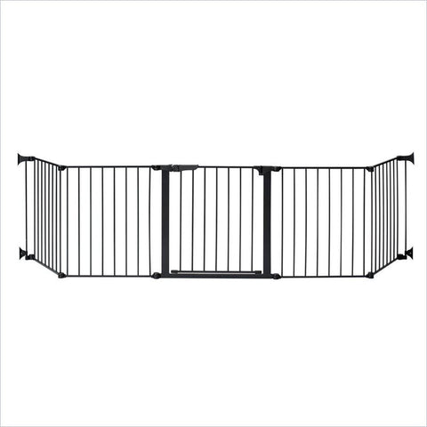 Kidco Auto Close HearthGate in Black