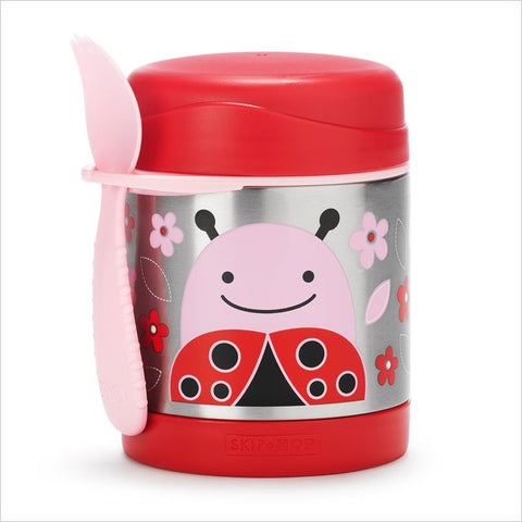 Skiphop Zoo Insulated Food Jar in Ladybug