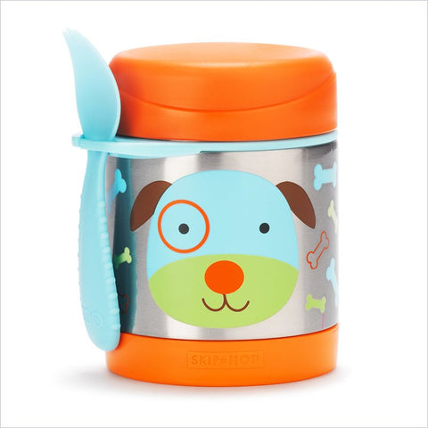 Skiphop Zoo Insulated Food Jar in Dog