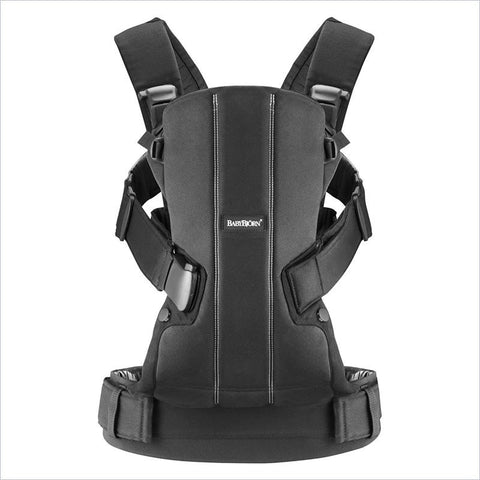 Babybjörn We Baby Carrier in Black Cotton Mix