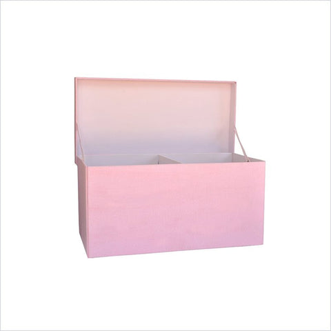 JJ Cole Toy Storage Box in Pink Heather