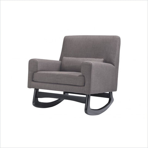 Nurseryworks Sleepytime Dark Legs Rocker in Pebble Weave Fabric