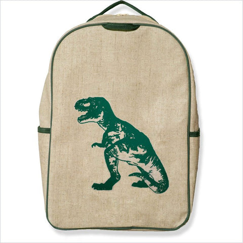 SoYoung Green Dinosaur Grade School Backpack