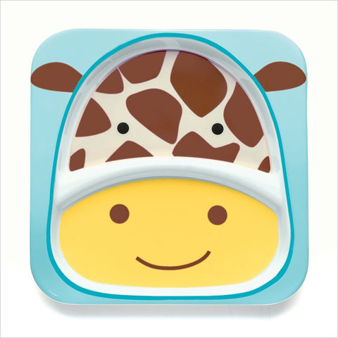 Skip Hop Zoo Divided Plate in Giraffe