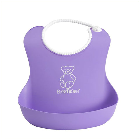 Baby Bjorn Soft Bib in Purple
