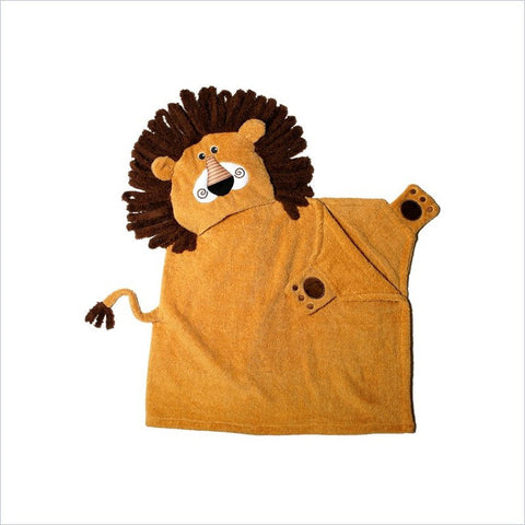 Zoocchini Toddler Hooded Towel in Leo the Lion