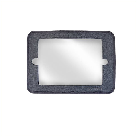 JJ Cole 2-in-1 Mirror in Heather Gray