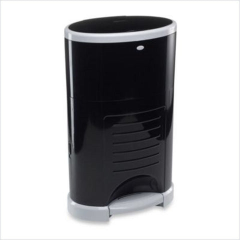 Dekor Plus Diaper Pail in Black