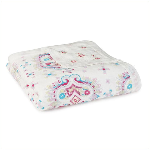 Aden + Anais Dream Blanket in Flower Child And Kaleidoscope