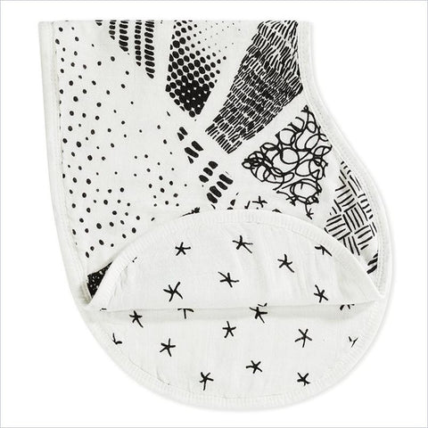 Aden + Anais Burpy Bib in Midnight