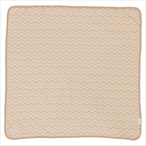Living Textiles Organic Jersey Jacquard Wrap in Peaks