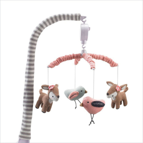 Living Textiles Sparrow Musical Mobile Deer