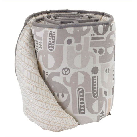 Living Textiles Naturi Bumper Elephant Print