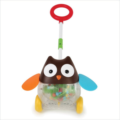 Skip Hop Explore and More Rolling Owl Push Toy