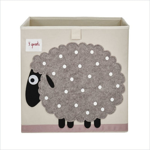 3 Sprouts Sheep Storage Box in Beige