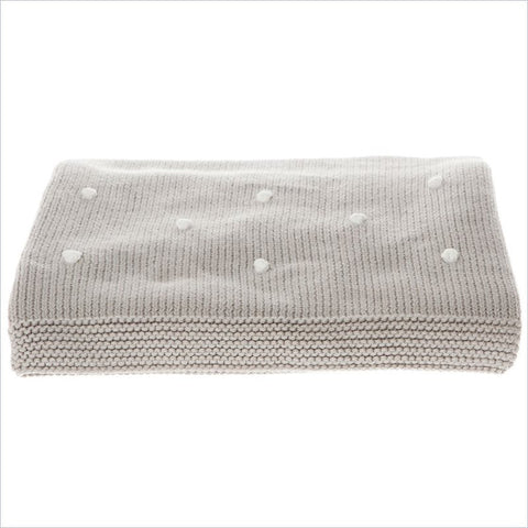 The Honest Company Organic Knots Knit Blanket