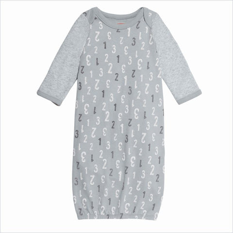 Skip Hop ABC-123 Gown in Grey