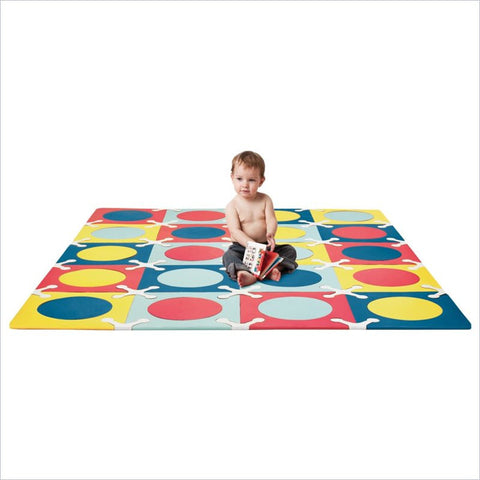 Skip Hop Playspot Interlocking Foam Tiles in Multi Mix