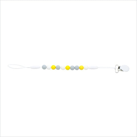 Glitter & Spice Pacifier Clip in Avery