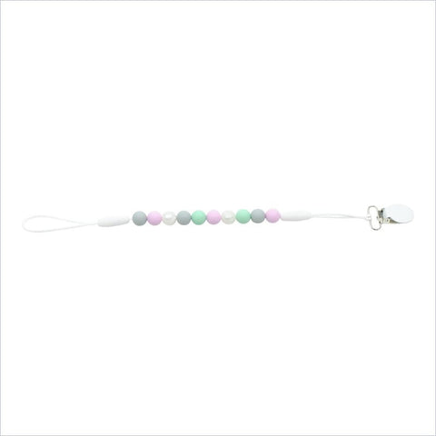 Glitter & Spice Pacifier Clip in Lola