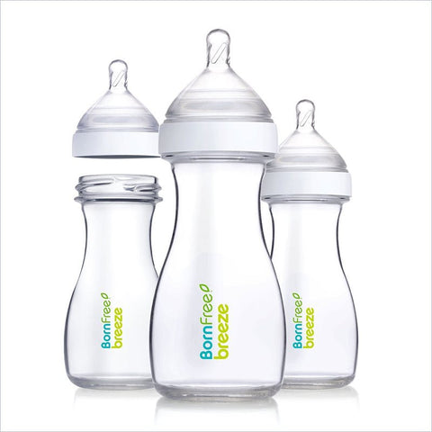 Born Free 9 Oz. Breeze Plastic Bottle - (Set of 3)