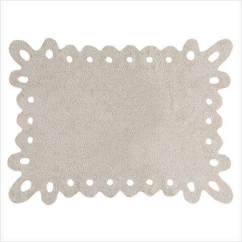 Lorena Canals Washable Rugs Puntilla Beige
