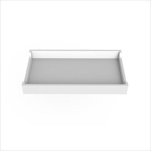 Spot On Square 34" Wide Changing Tray in White