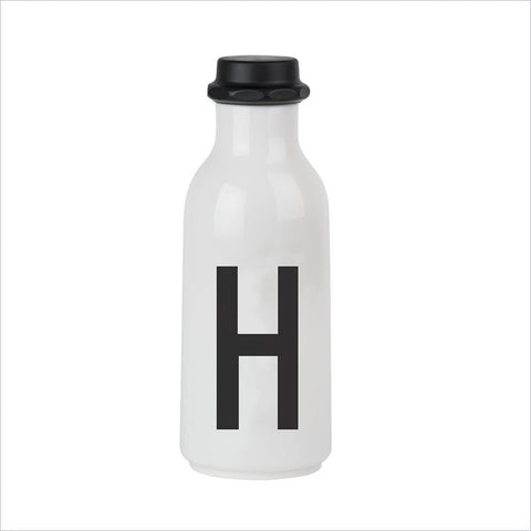 Design Letters Water Bottle - H